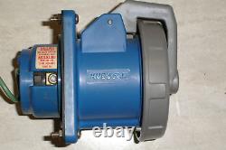New Hubbell 460R9W Pin & Sleeve 60 Amp 250 Volt 3 Phase 3 pole 4W Ships Today