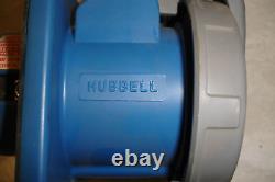 New Hubbell 460R9W Pin & Sleeve 60 Amp 250 Volt 3 Phase 3 pole 4W Ships Today