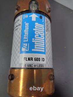 New Littelfuse FLNR 600 ID Amp Fuse Powr-Gard FRN R 600 250 Volt NIB