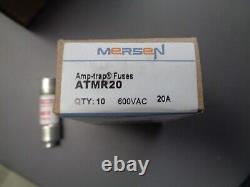 New Lot Ferraz Shawmut ATMR20 Amp Fuses KTK-R-20 600 Volt NIB