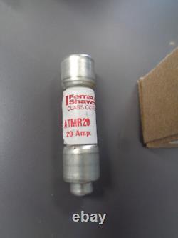 New Lot Ferraz Shawmut ATMR20 Amp Fuses KTK-R-20 600 Volt NIB