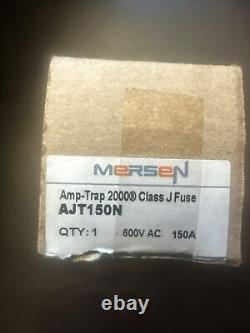 New Mersen Ferraz Shawmut Amp-Trap 2000 AJT150N 150 Amp 600 Volt Class J Fuse