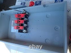 New Siemens HNF364 200 amp 600 volt NON Fused Indoor Disconnect