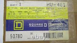 New Square D HU461 30 amp 600 volt Non Fused Safety Switch Disconnect NO BOX