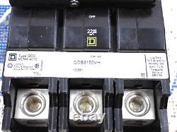 New Square D QOB3150VH 150 Amp 3 Pole 240 Volt Circuit Breaker