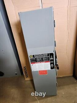 New Surplus SQUARE D J250AWK 250 amp Breaker Enclosure Nema 3R 12 600 volt