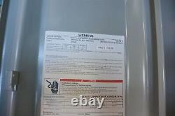 New in BOX Siemens GNF323 100 amp 240 volt NON Fused indoor Disconnect Switch