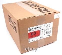 New in Box GE TG3222R 60 AMP 240 VOLT FUSIBLE 2 POLE DISCONNECT B3