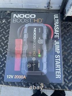 Noco Boost HD GB70, 2000 Amp 12-Volt UltraSafe Lithium Jump Starter Box