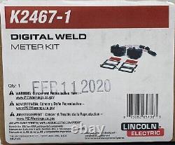 Open Box New. LINCOLN K2467-1 Digital Meter For Volts And Amps. Free Shipping
