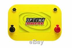 Optima Batteries 8040-218 D35 YellowTop Dual Purpose Battery 12-Volt 620 AMPS