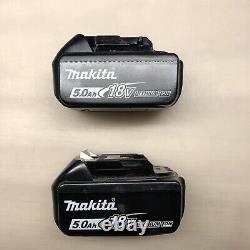 Original Makita 18 volt Lithium Batteries 2 pk 5.0 amp New BL1850B-2