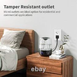 Outlet Socket, Decora Duplex Receptacle, 20 Amp 125 Volt Tamper Resistant 50pack