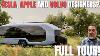 Pebble Flow Tour Groundbreaking All Electric Rv Trailer With Powered Axle