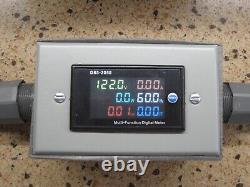 Plug-in LCD Digital Amp/Watt/Volt Multimeter AC Power Meter Generator RV TT-30R