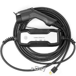 Portable EV Charger Level2 Charging Cable 10A/16Amp J1772 NEMA 6-20 level 1 EVSE