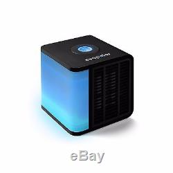 Portable Evaporative Cooler 12-Volt 10-Watt 2 amp Air Humidifier Plastic Black