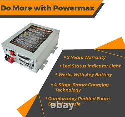 PowerMax 80 Amp 12 Volt Power Supply with LED Light