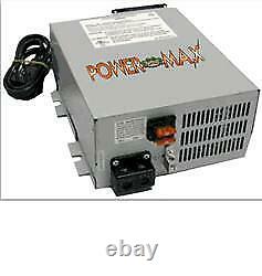 Power Max RV Converter Battery Charger PM3-55 AMP 120 V AC to 12 volt DC Supply
