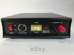 Power Supply 33 Amp 12-13.8v AC/DC with Volt AMP Meter DELTA DPS33 Ham CB Radio