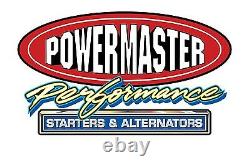 Powermaster 82056 GM Long PowerGEN Alternator Black 60 Amp 6 Volts