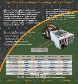 Powermax PMBC-100 - 100 Amp 12 Volt Battery Charger Power Supply