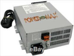 Powermax Pm3-30-24 24 Volt DC 30 Amp Battery Charger Built-in 3 Stage Charge New