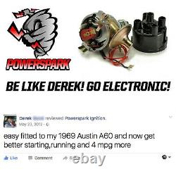 Powerspark 45D4 Electronic Distributor Replaces 25D4 & 12 Volt 3 Ohm Sports Coil