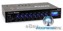 Precision Power E. 7 Band Parametric Digital Equalizer 7 Volt Stereo Pre Amp New