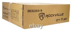Rockville RCS350-6 350 Watt 6 Zone 70v Commercial/Restaurant Amplifier/Bluetooth
