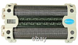 Rockville RFC30F 30 Farad Capacitor Volt Display+ Amp Kit Black Wire Mesh Cover