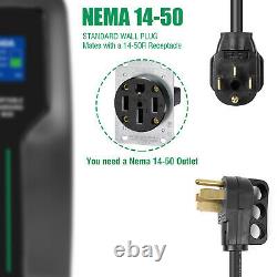 SAE J1772 Mobile Connector Charger 40A 240V NEMA 14-50 for Model 3 S X charging