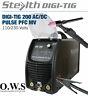 Swp Stealth Digi-tig Ac/dc 200amp Pulse Pfc Dual Volt Tig Welder Acdc Machine