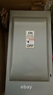 Siemens 200 Amp, 240 Volt, Fusible Heavy Duty Safety Switch. BRAND NEW