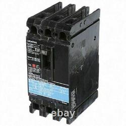 Siemens ED43B015 15 Amp 480 Volt 3 Pole Circuit Breaker-Surplus New