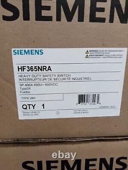 Siemens HF365NRA 400amps 600 volts 3p HEAVY DUTY Safety Switch Nema 3R ON HAND
