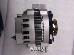 Small 6 volt 105 amp 1 wire alternator Positive Ground with pulley Car Tractor