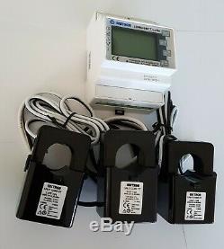 Smart energy meter KWH Volts Amps / LORA Netwotk ready. Electric Submeter 3+CTs