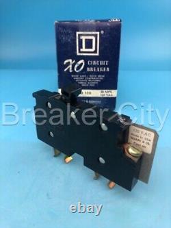 Square D 20 Amp 1 Pole Type XO Circuit Breaker 120 Volt Cutler Hammer Thin NEW