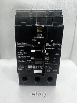 Square D EGB34070 70A Circuit Breaker Black