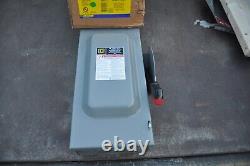Square D H362n 60 Amp 600 Volt 3 Phase Fused Disconnect New In The Box