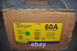 Square D H362n 60 Amp 600 Volt 3 Phase Fused Disconnect New In The Box