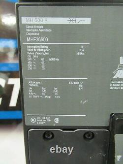 Square D MHF36600, 600 Amp, 600 Volt, 3 Pole, Circuit Breaker- NEW