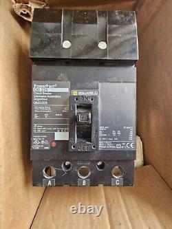Square D QBA32225, 225 Amp, 240 Volt, 3 Pole, 10K (NS) Circuit Breaker -NEW-S