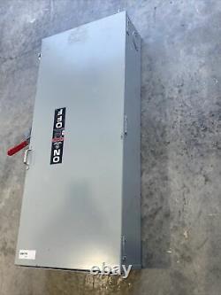 TG3225R GE 400 Amp 240 Volt Safety Disconnect New With Scratches Max HP 100