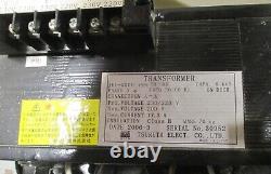 Tsuruta TB-6KR Transformer JEC-2200 6 kVA, 3 Ph, 230/220 200 Volts 17.3 Amp