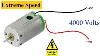 Wooow 3v Dc Motor Forced At 4000v Awesome Idea New Diy