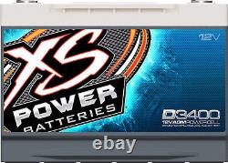 XS Power D3400 12V Bat Max 3300A CA1150/Ah80, 2500With4000w
