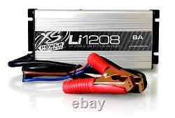 XS Power Li1208 12 Volt 8 AMP Lithium Ion Car Audio Battery Charger